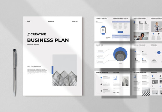 Business Plan Brochure Template