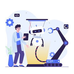 Scientists build robots with artificial intelligence