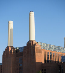 Fototapeta premium The redeveloped power station at Battersea in London