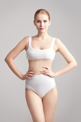 Fototapeta premium slender young woman