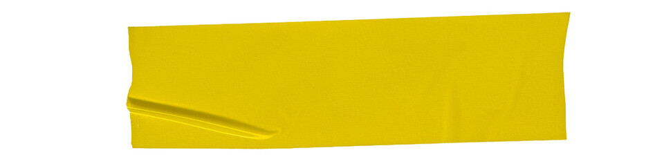 Yellow plastic stripe overlay with tranpsarent background