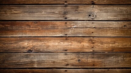 Fototapeta na wymiar Vintage Weathered Wall: Closeup of Textured Wooden Boards and Brown Timber Planks, Showcasing the Natural Beauty and Timeless Charm with Generative AI.