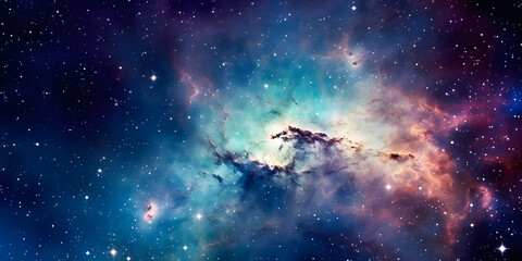 Fototapeta na wymiar galaxy in space
