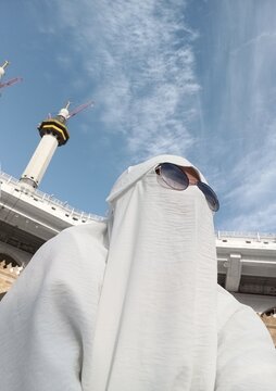 Mecca, Saudi Arabia - 29 April 2023 Masjid Al Haram is a mosque located in the center of Mecca which is seen as the holiest place for Muslims