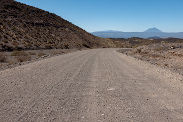 Scenic drive on the famous Ruta40 near Malargüe in Argentina - traveling South America