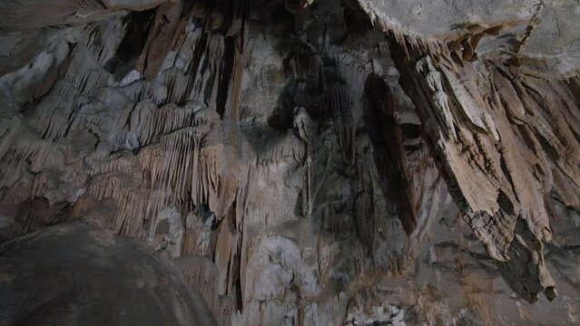 panoramic view of a cave in sardinia