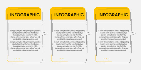 vector Business Infographic design template , Process timeline chart , number options