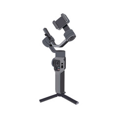Filmmaking video camera stand icon | Black Vector illustration |