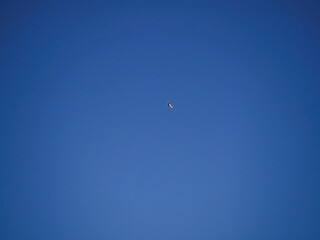 Blue sky background with clouds  