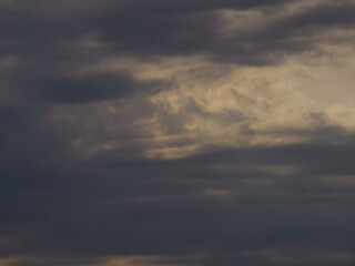 Obraz premium Blue sky background with clouds 