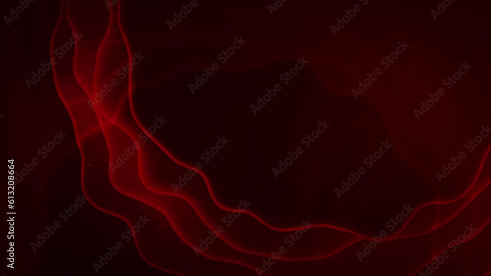 Poster cute red ardent soft figures abstract bokeh bg - loop video