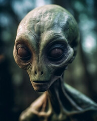 Naklejka premium Aliens, Science Fiction