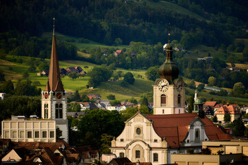Altst&auml;tten - alte Stadt in der Schweiz, Kanton St. Gallen
