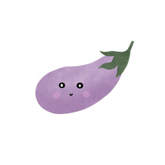 eggplant cartoon 