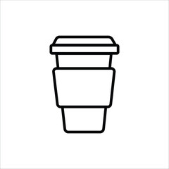 Simple set of food and drink related vector line icons. Contains such icons as burger, noodle, hotdog, ice cream, pizza, french fries,  and more. 