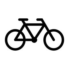 bicycle icon vector illustration