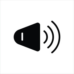 User interface vector glyph set for web, mobile, or design graphic. Contains such icon as microphone, volume, battery, cloud, and more. Isolated on black background.