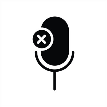 User interface vector glyph set for web, mobile, or design graphic. Contains such icon as microphone, volume, battery, cloud, and more. Isolated on black background.
