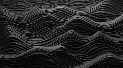 A monochromatic wave pattern. Generative ai