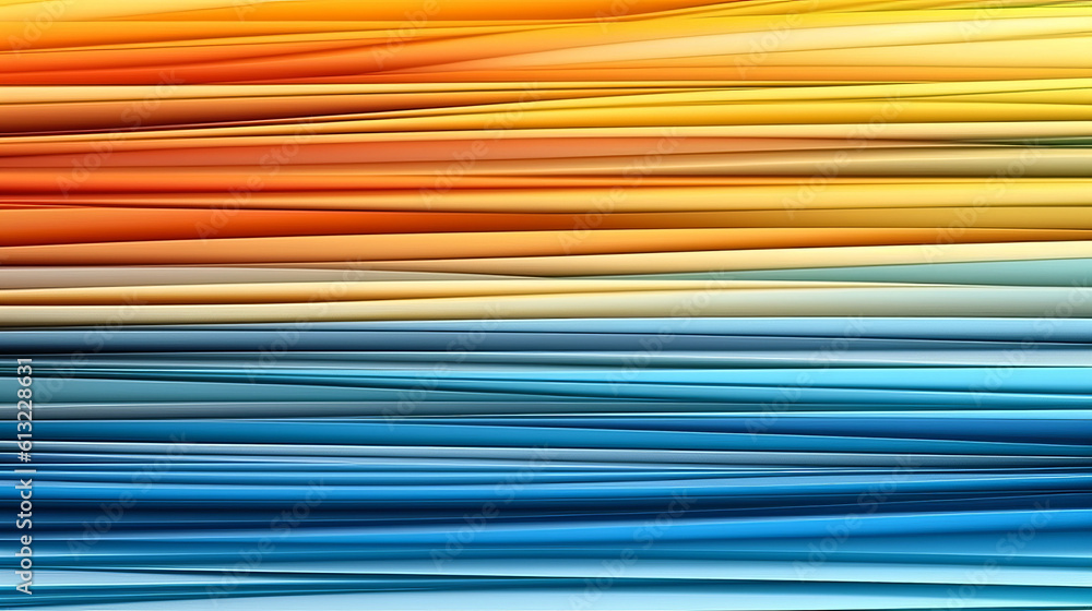 Aufkleber a colorful abstract background with flowing wavy lines. generative ai