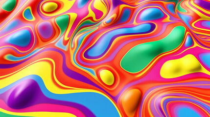 Groovy textures background. Generative ai