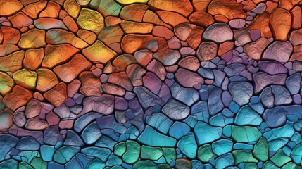 Groovy textures background. Generative ai