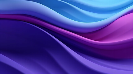 Fototapeta premium A vibrant blue and purple abstract background. Generative ai