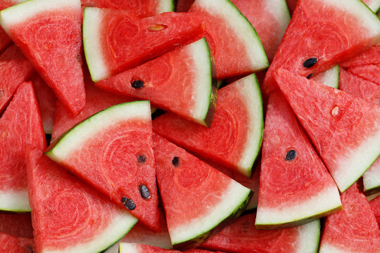 Red watermelon fruit texture background picture rich in healthy nutrients
