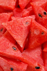 Red watermelon fruit texture background picture rich in healthy nutrients