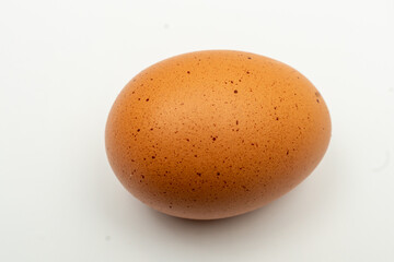 egg on white background