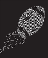  Football Rhinestone