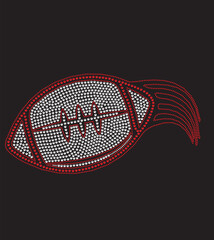  Football Rhinestone