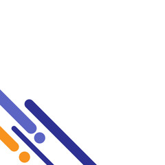 Modern geometric corner