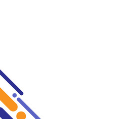 Modern geometric corner