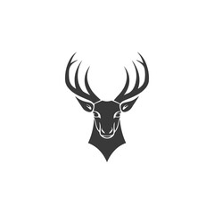 Deer head, vector, logo design