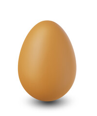 egg isolated on transparent background