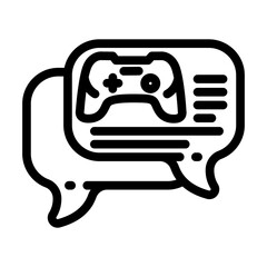 community cyber sport line icon vector. community cyber sport sign. isolated contour symbol black illustration