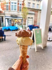 ice cream in the street