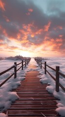 Obraz premium Boardwalk to Nowhere