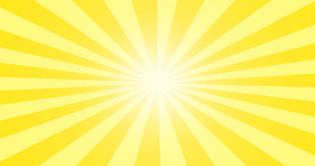 Sunburst Background. abstract broad of sunlight, sun rays yellow, retro blue vintage. bright Blue explosion background