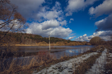 the long-awaited spring in the countryside