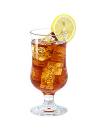 アイスティーのイラスト リアル