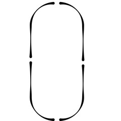 Oval Border Element