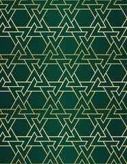 Islamic background with traditional style arabic. Seamless pattern for card, background, fabric or abstract design. Muslim ornament.