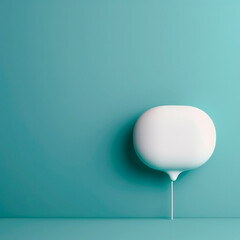 cloud speech bubble background