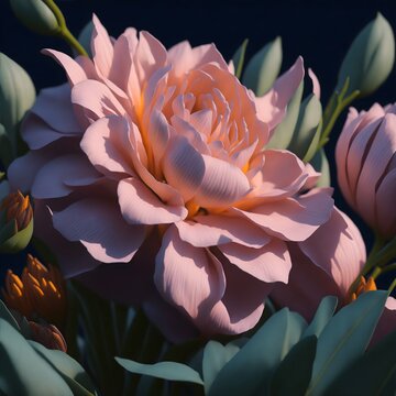 pink Kamelia flower