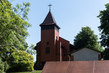 Catholic church in Kalni, Latvia.