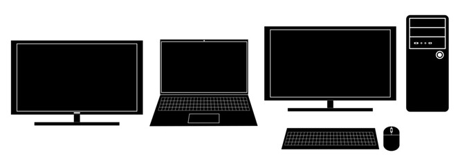 flat screen or oled, plasma, realistic illustration, hite blank monitor mockup, wide flatscreen monitor,