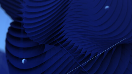 Deep Blue Background · Parametric Design