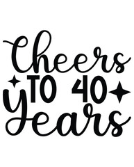 Cheers To 40 Years eps